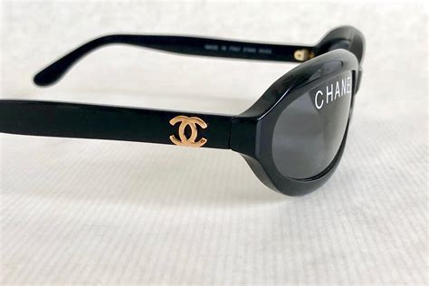 chanel sunglasses with leather trim|Chanel sunglasses vintage.